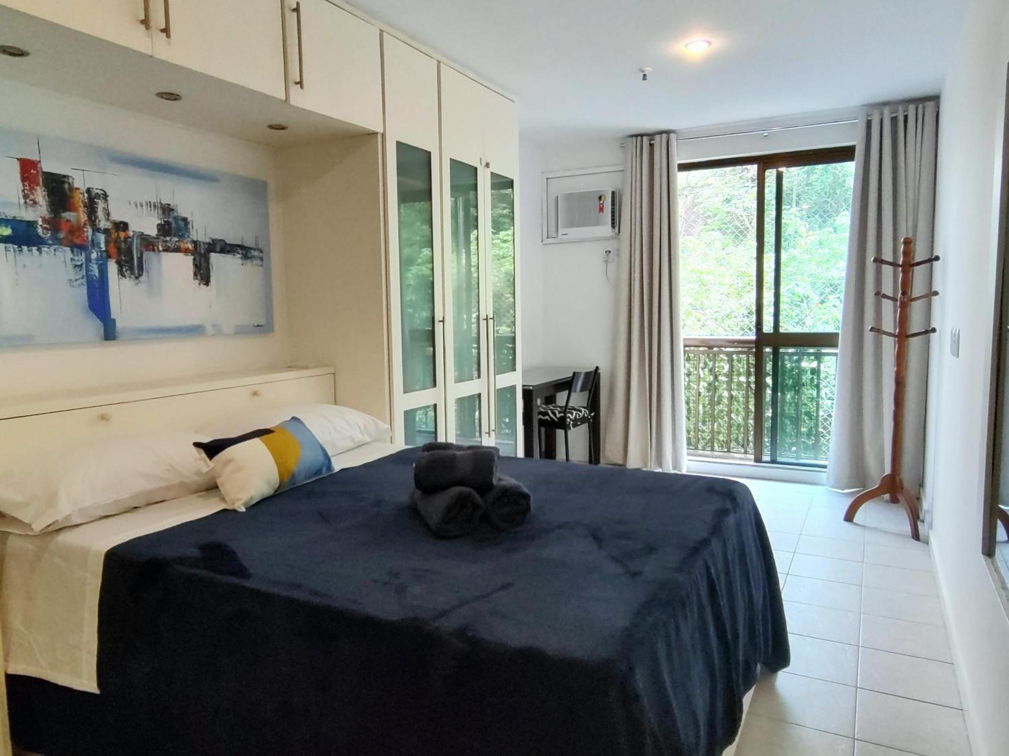Flat Em Copacabana Com Piscina, Garagem Inclusa E Portaria 24h A 4 Min Da Apartment *